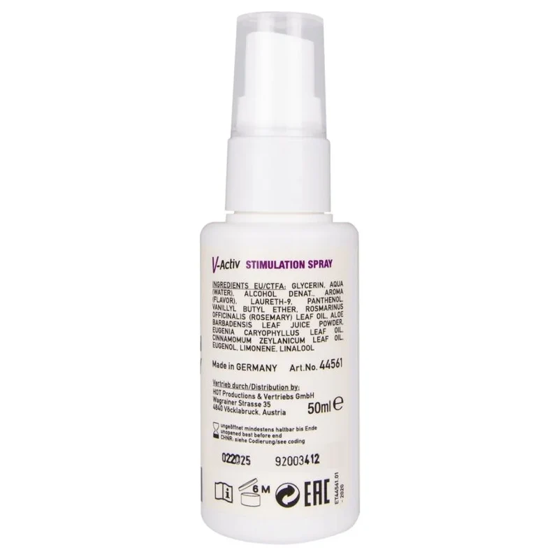 HOT - V-ACTIV STIMULATIONSSPRAY FÜR FRAUEN 50 ML