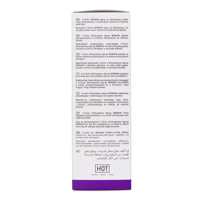 HOT - V-ACTIV STIMULATIONSSPRAY FÜR FRAUEN 50 ML