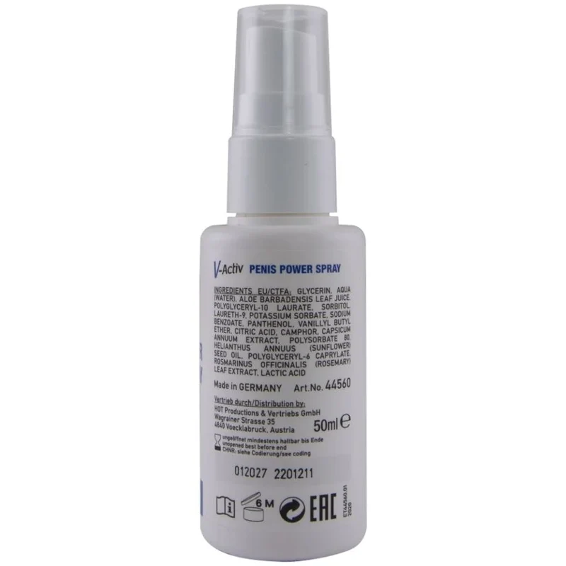 HOT - V-AKTIV PENIS-POWER-SPRAY FÜR MÄNNER 50 ML