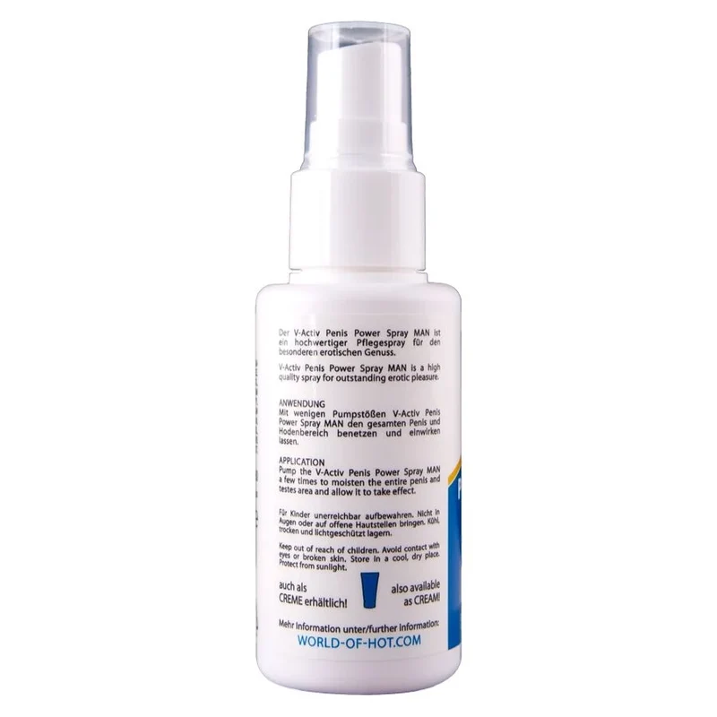 HOT - V-AKTIV PENIS-POWER-SPRAY FÜR MÄNNER 50 ML