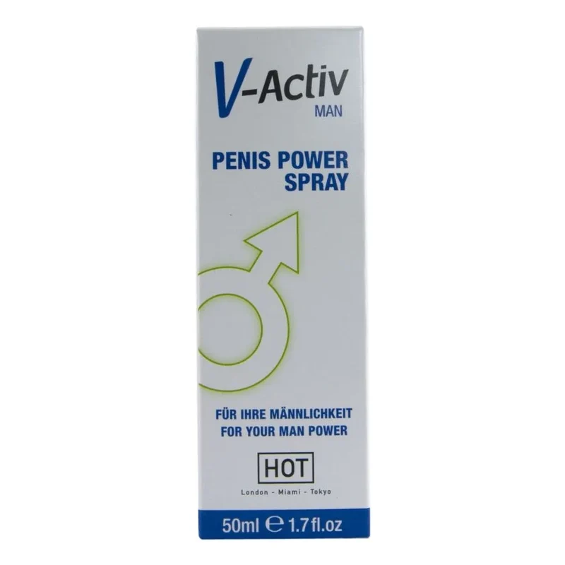 HOT - V-AKTIV PENIS-POWER-SPRAY FÜR MÄNNER 50 ML