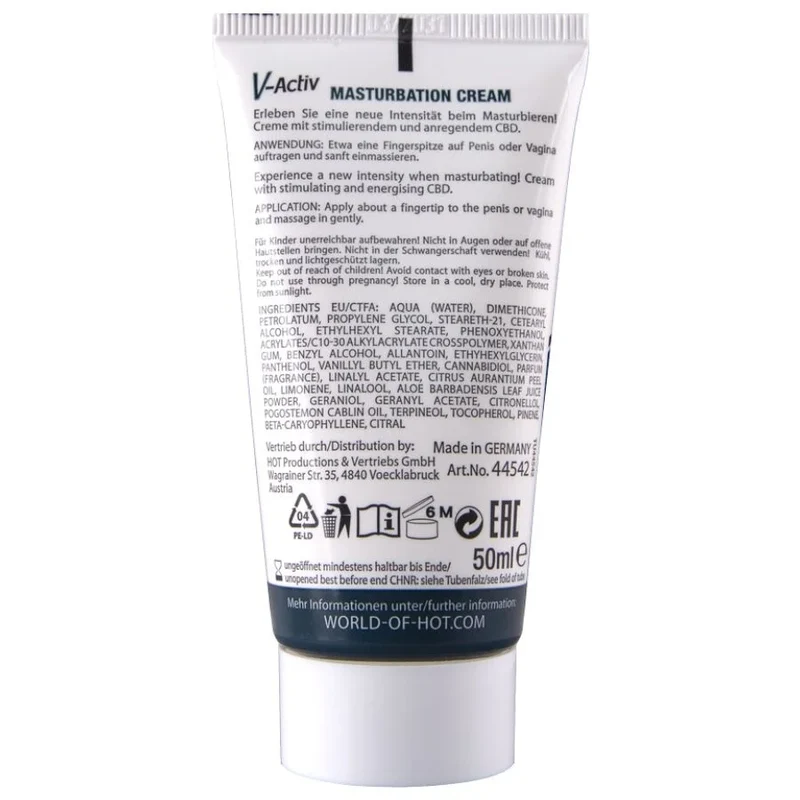 HOT - MASTURBATIONSCREME MIT CBD UNISEX 100ML