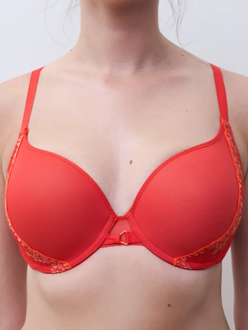 Chantelle - Spice Covering T-Shirt BH Rot Cocktail Multico
