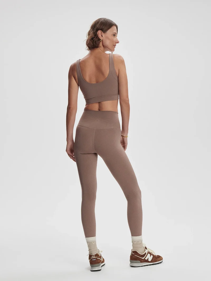 Freesoft 27" High Rise Legging Taupe