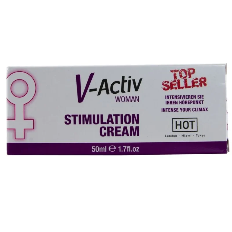 HOT - V-ACTIV STIMULATIONSCREME FÜR FRAUEN 50 ML