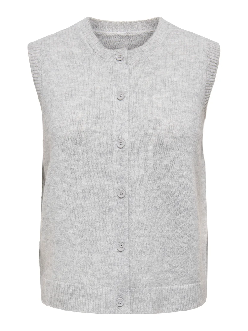 ONLOLIVIA SL BUTTON VEST CC KNT