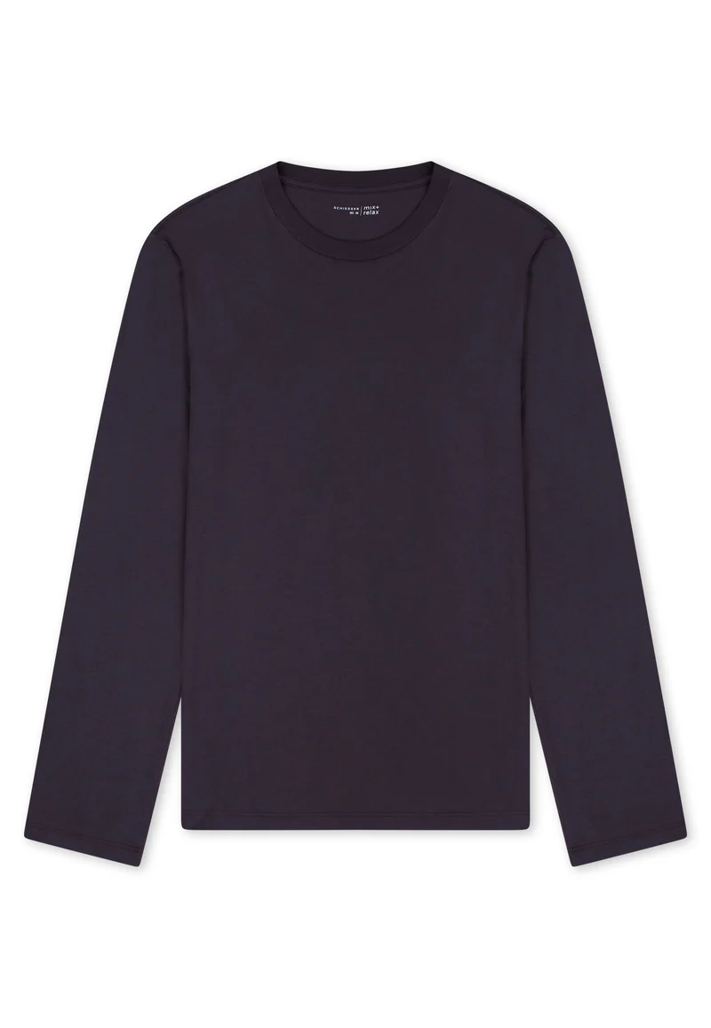 Langarmshirt Rundhals