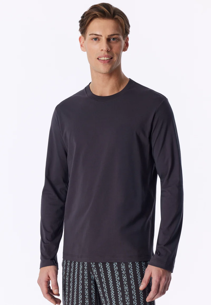 Langarmshirt Rundhals