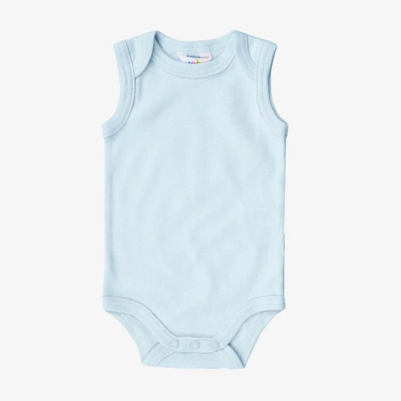 Joha Basic-Body ohne Ärmel – Hellblau