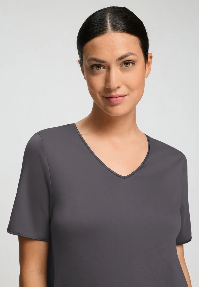 Cotton Silk S/SLV Nightdress 90cm | boulevard 074814-072687