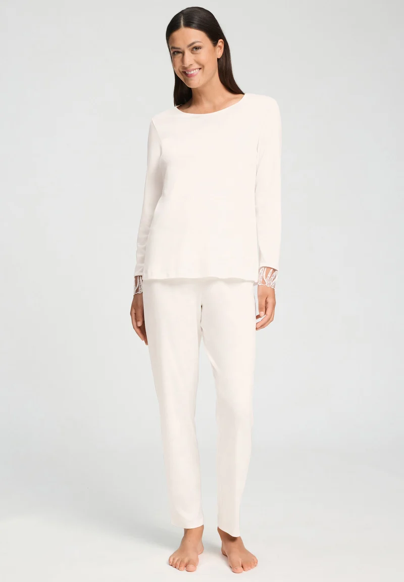Rosaria NW L/SLV Pajama | off white 074714-070102