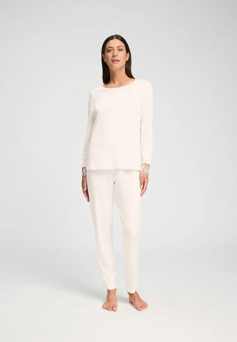 Rosaria NW L/SLV Pajama | off white 074714-070102