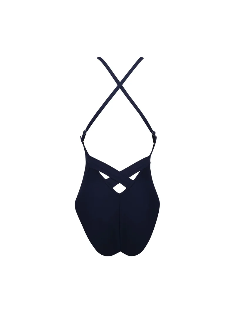 Antigel Swimwear By Lise Charmel - La Chiquissima Bügelloser Badeanzug Marine