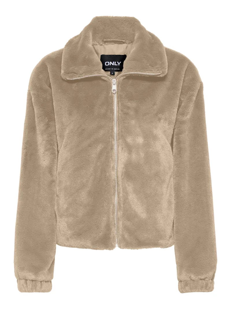 ONLDANA SOL FAUX FUR JACKET CC OTW