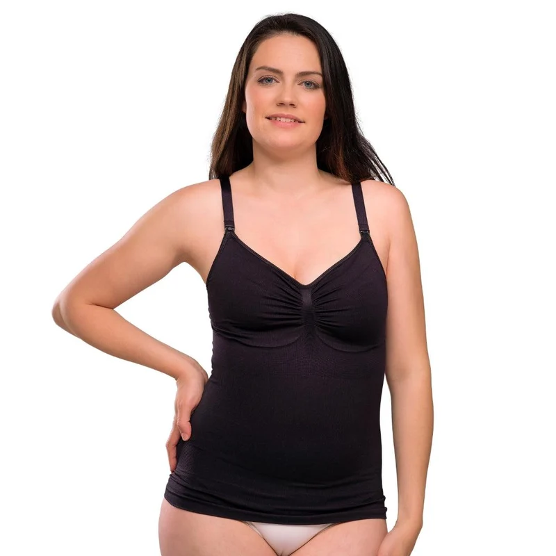 Carriwell Stilloberteil mit Shapewear – Schwarz