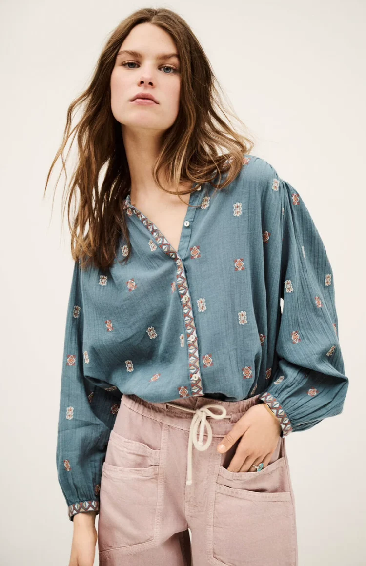 Daphne Shirt Blue