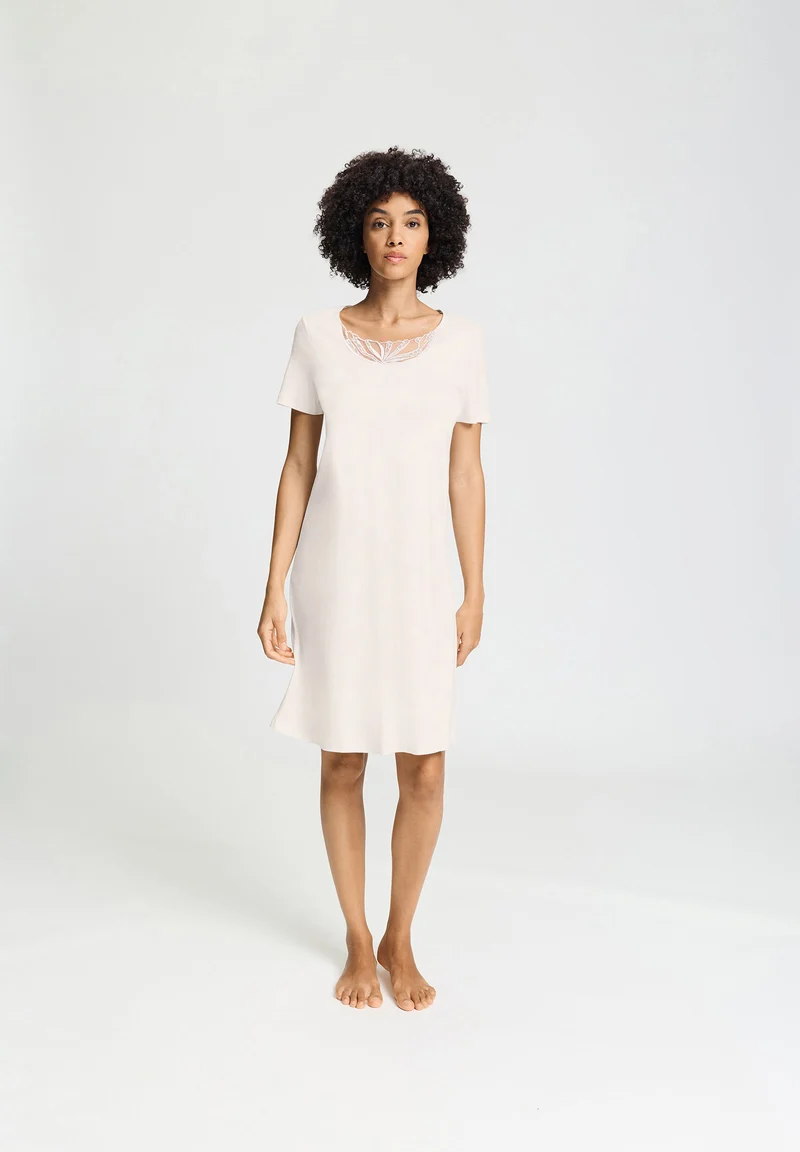 Rosaria NW S/SLV Nightdress 100cm | off white 074711-070102