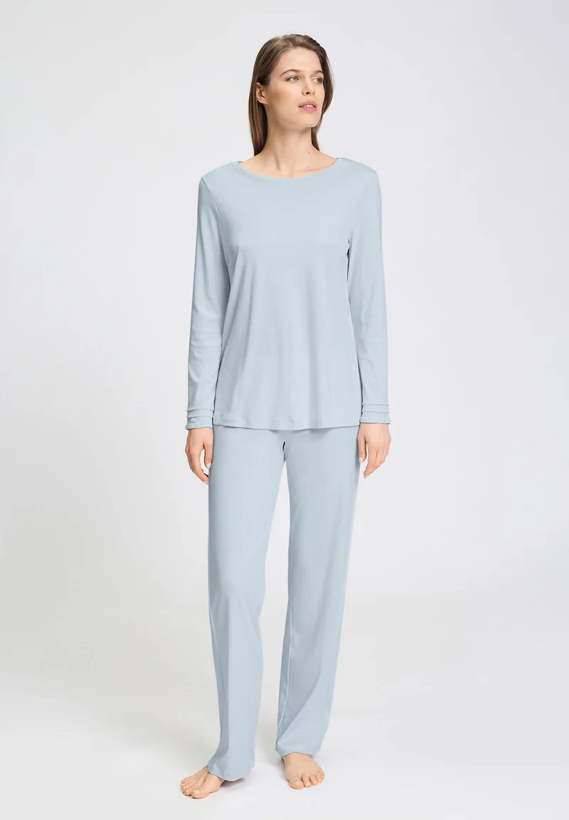Pilar L/SLV Pajama | pastel sky 074708-072582
