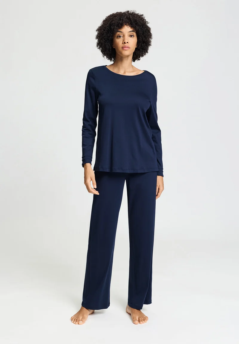 Pilar L/SLV Pajama | deep navy 074708-071610