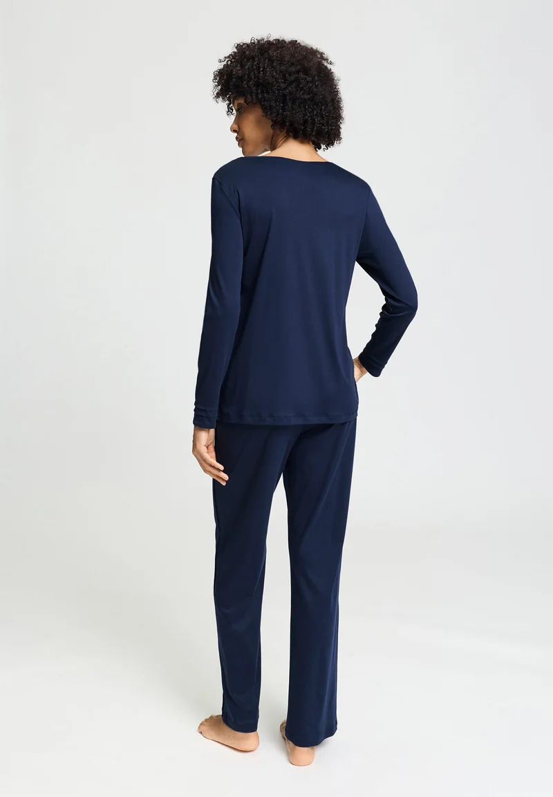 Pilar L/SLV Pajama | deep navy 074708-071610