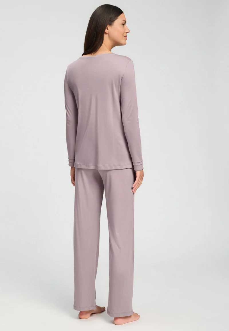 Pilar L/SLV Pajama | stormy rose 074708-072467