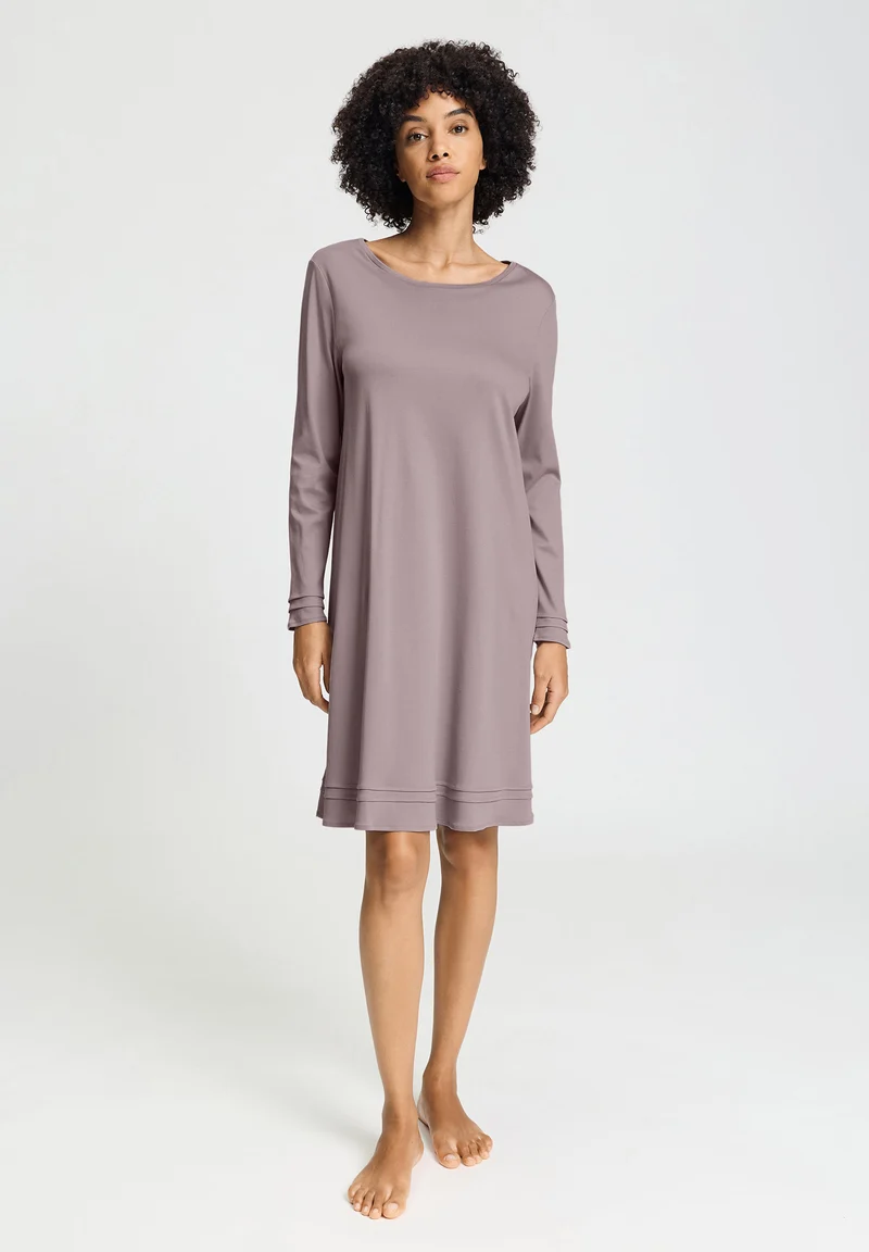 Pilar L/SLV Nightdress 100cm | stormy rose 074707-072467