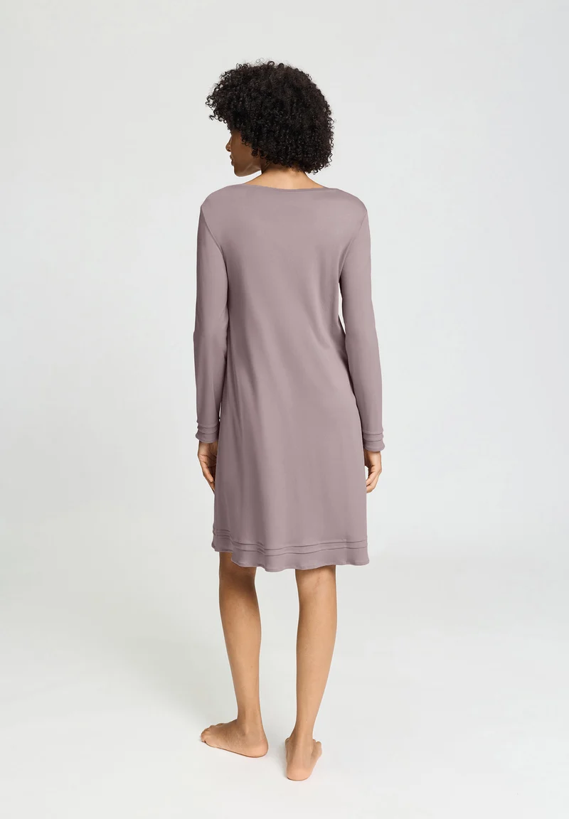 Pilar L/SLV Nightdress 100cm | stormy rose 074707-072467