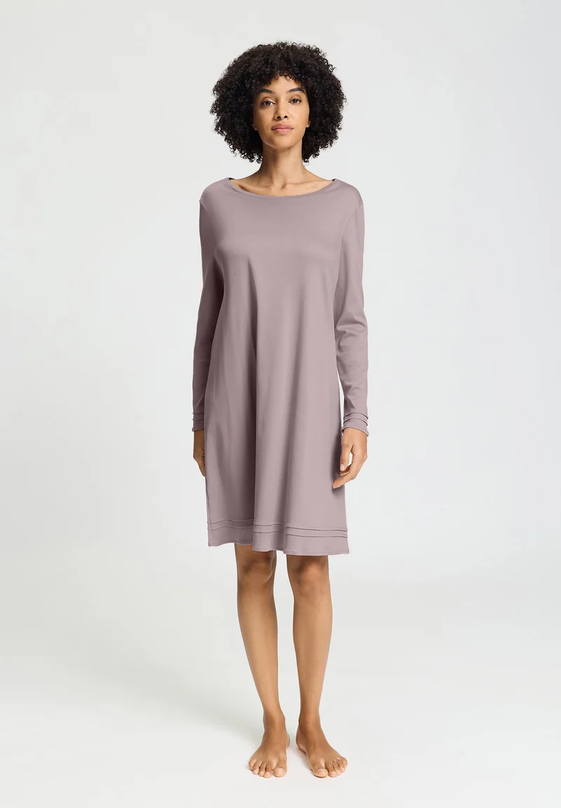 Pilar L/SLV Nightdress 100cm | stormy rose 074707-072467