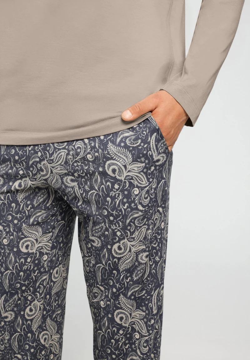 Night & Day L/SLV Pajama | midnight dream 075844-073119