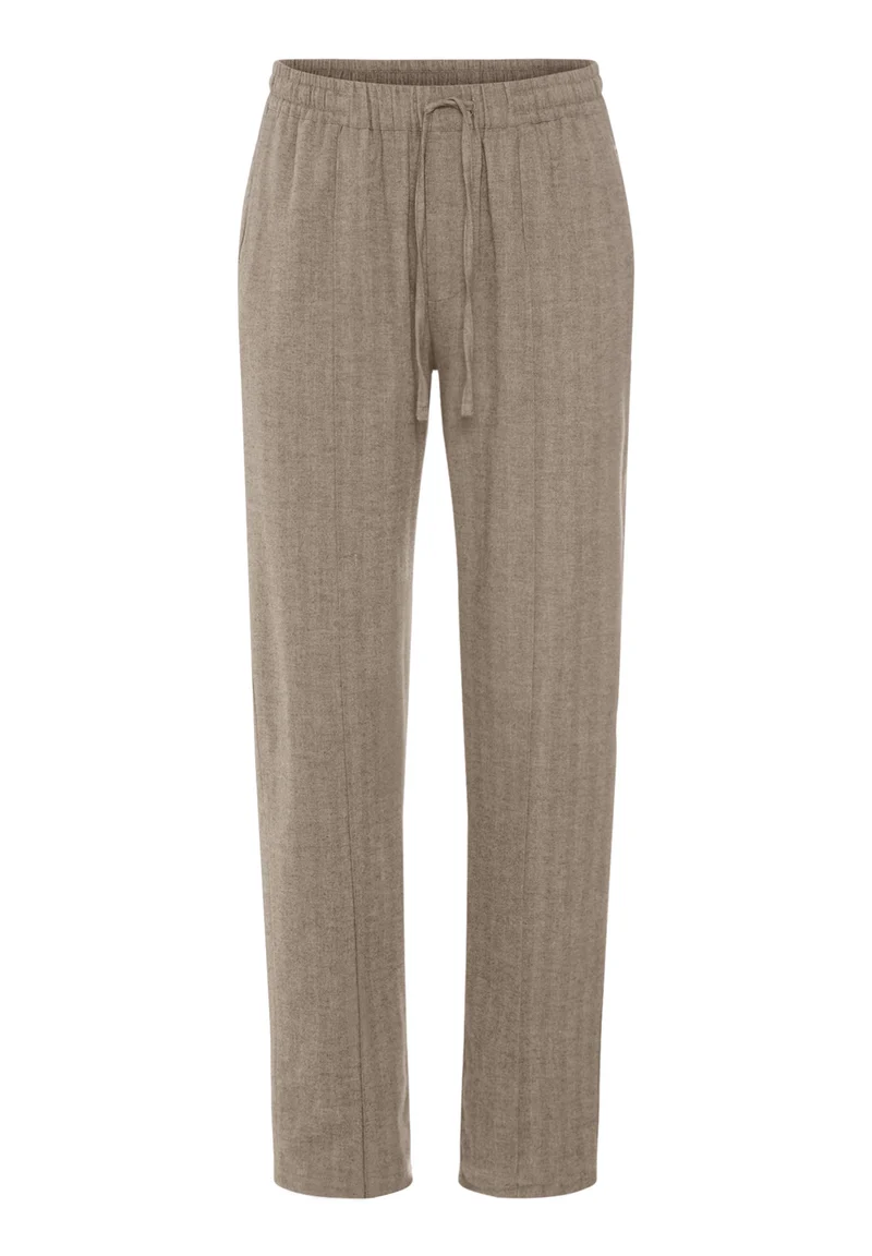 Woolen Luxury Long Pants | earthy woven 075842-073127