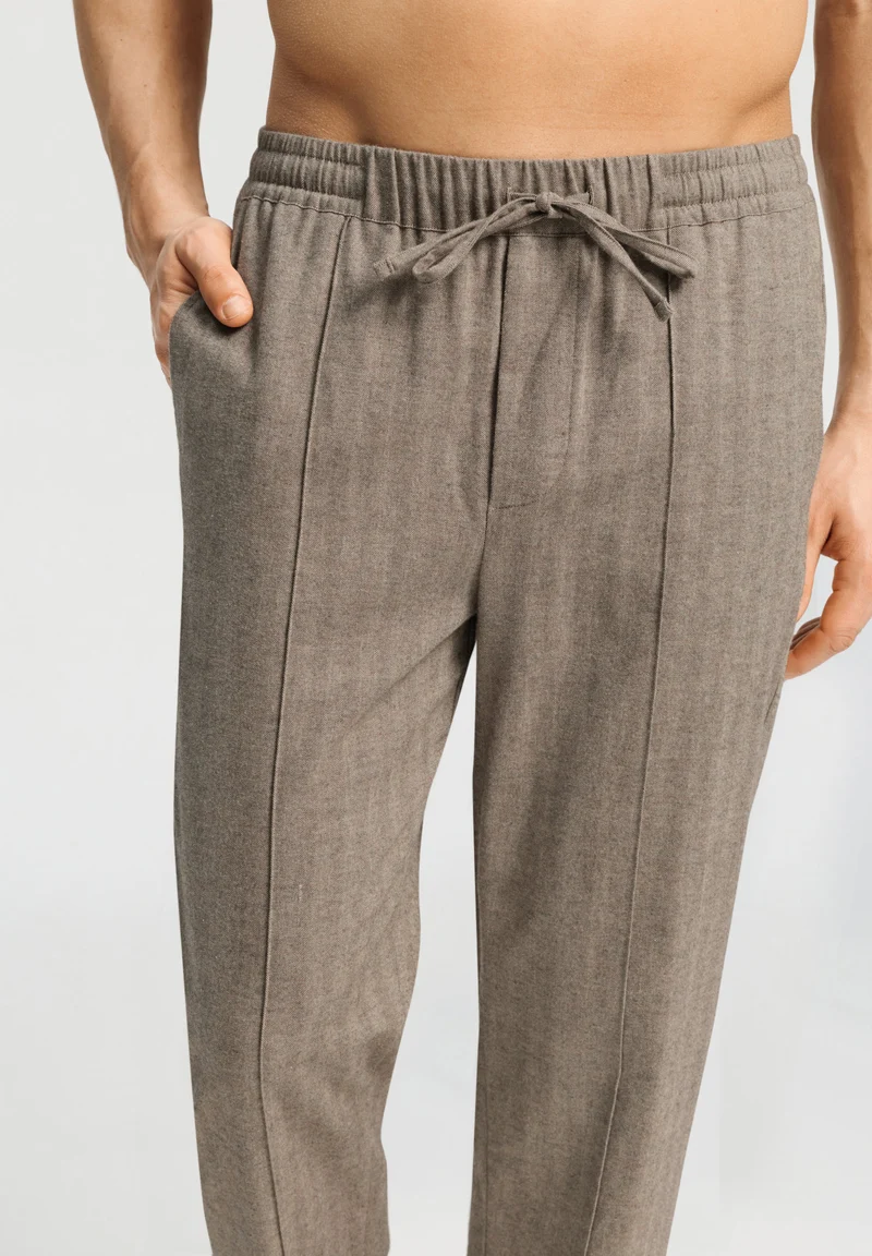 Woolen Luxury Long Pants | earthy woven 075842-073127