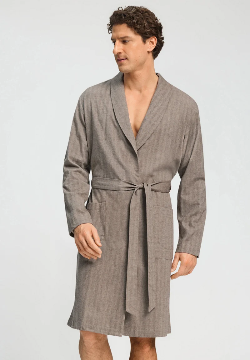 Woolen Luxury Robe | earthy woven 075841-073127