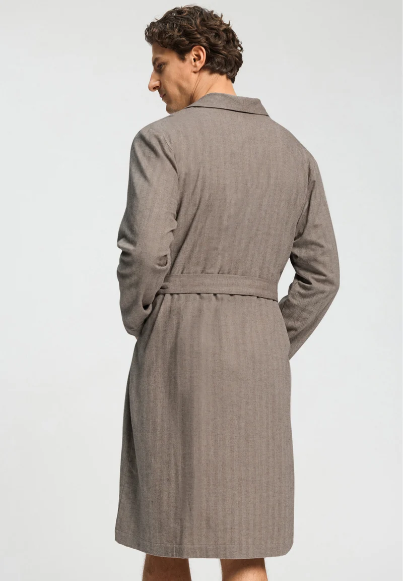 Woolen Luxury Robe | earthy woven 075841-073127