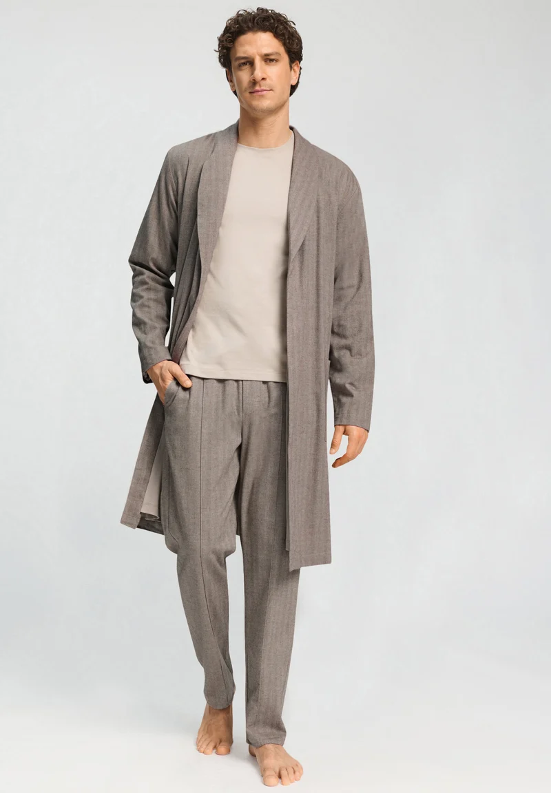 Woolen Luxury Robe | earthy woven 075841-073127