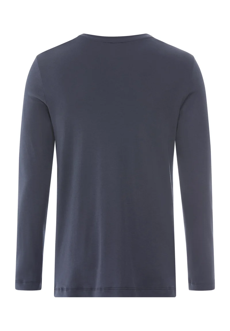 Cozy Comfort L/SLV Henley Shirt | stormy gray 075783-072139