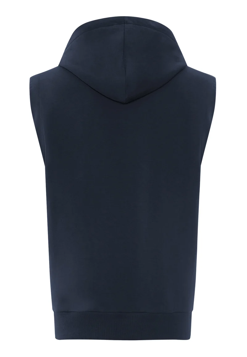 Natural Living Zippered vest | deep navy 075777-071610