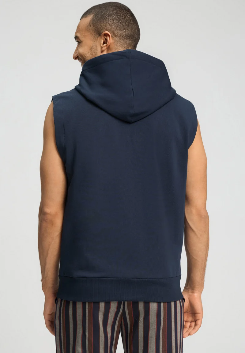 Natural Living Zippered vest | deep navy 075777-071610