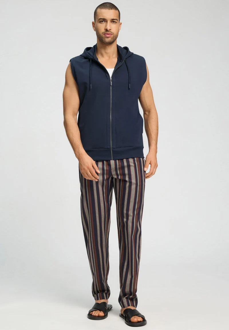Natural Living Zippered vest | deep navy 075777-071610
