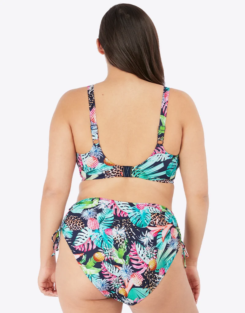 Elomi Pina Colada Plunge Bikini Top Midnight