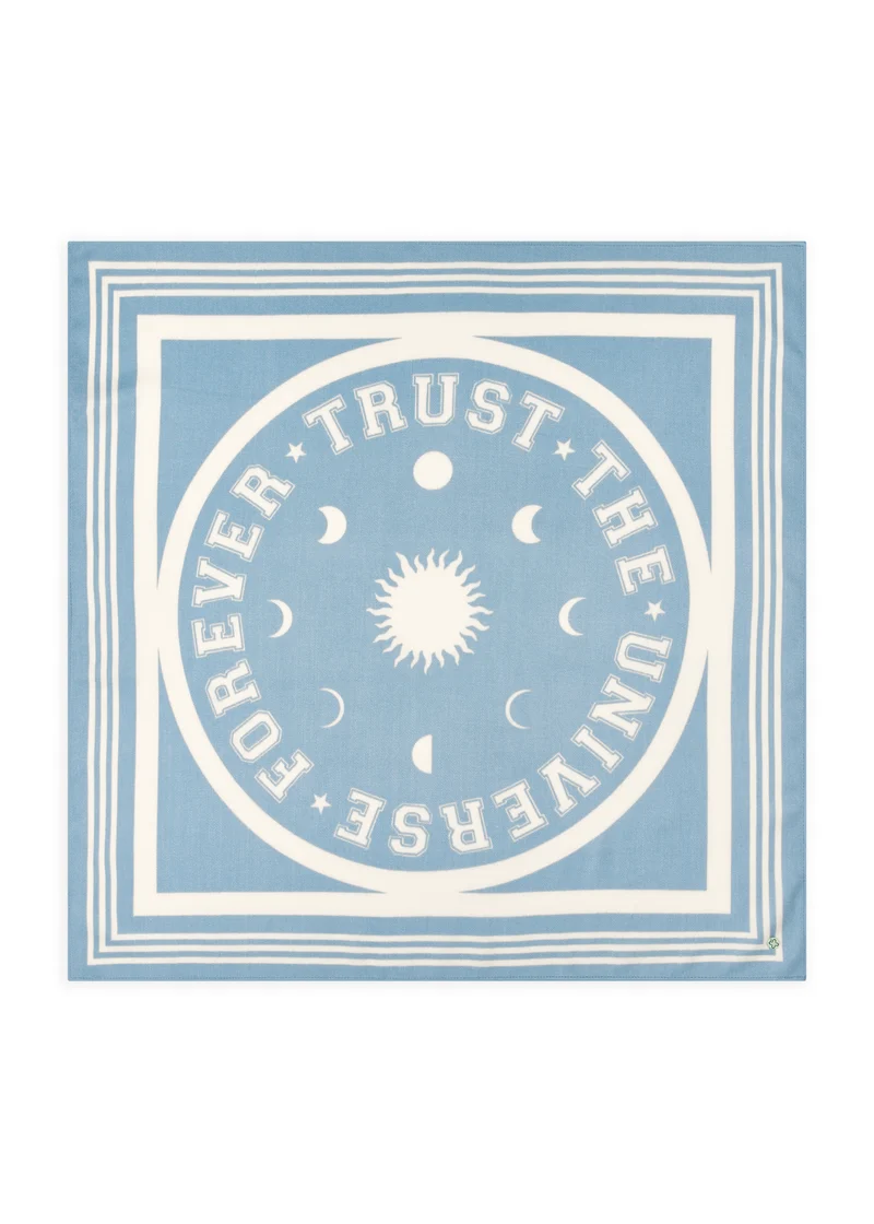 Kaschmirweiches Tuch mit UNIVERSE-Schriftzug (3er-Pack)