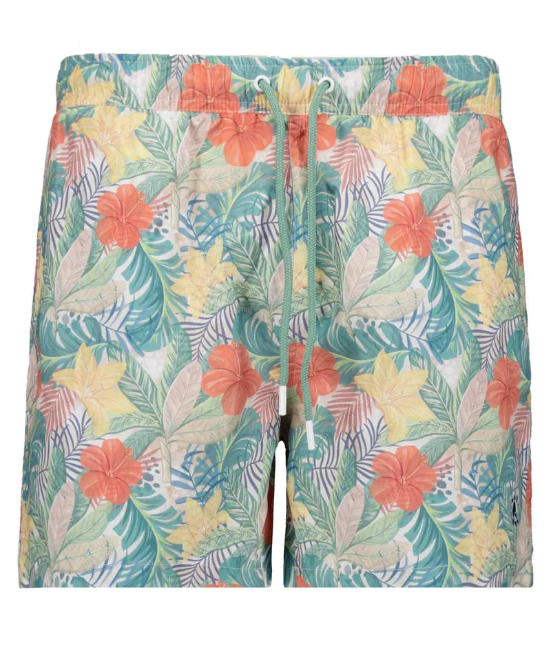 Badeshorts mit Alloverprint