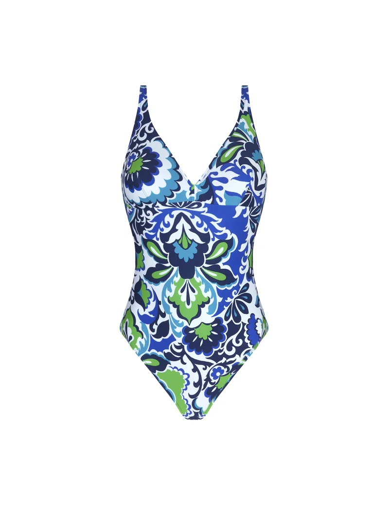 Antigel Bademode von Lise Charmel – L'Artisane Antigel Kabelloser Badeanzug Bleu Ceramic