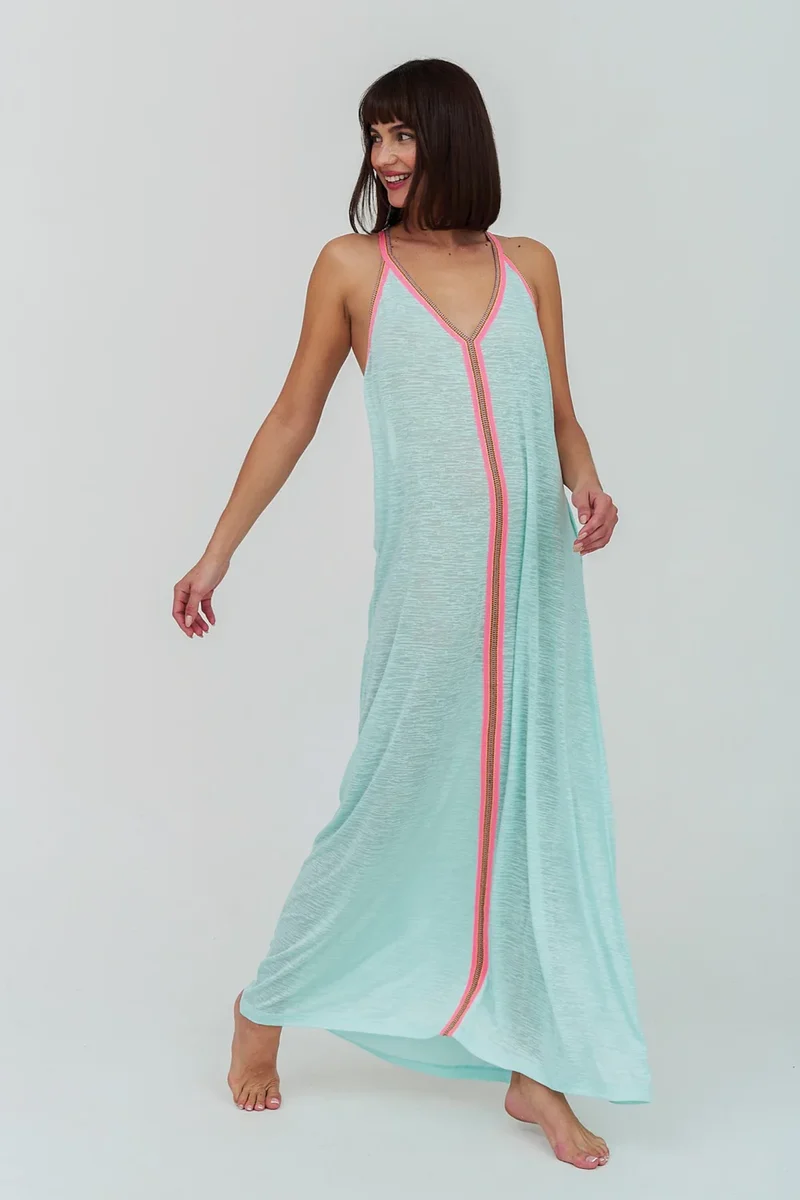 Inca Sundress Aqua