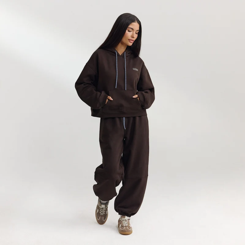 Oversized Hoodie - Dark Chocolate