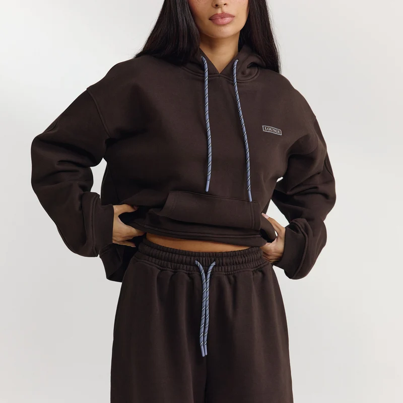 Oversized Hoodie - Dark Chocolate