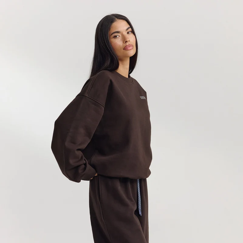 Oversized Jumper - Dark Chocolate