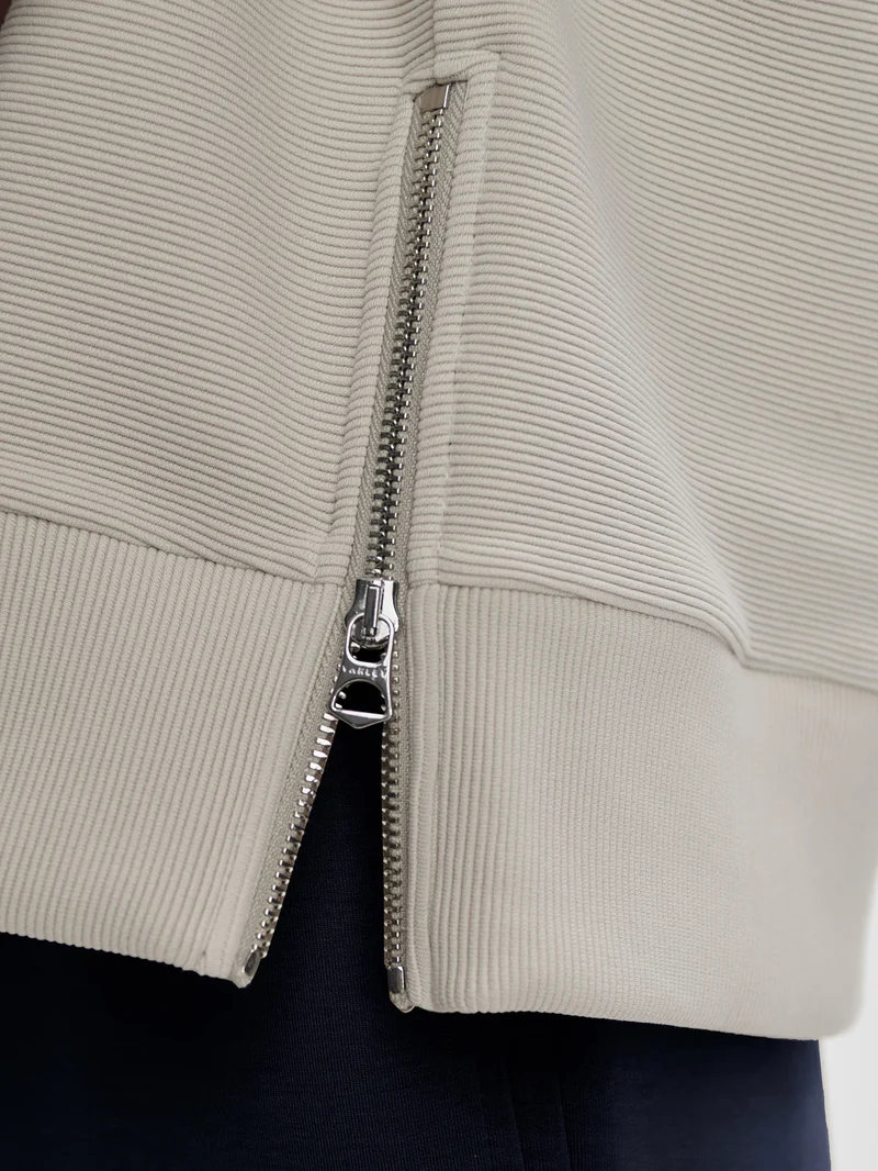 Addelyn Sweat Silver Grey