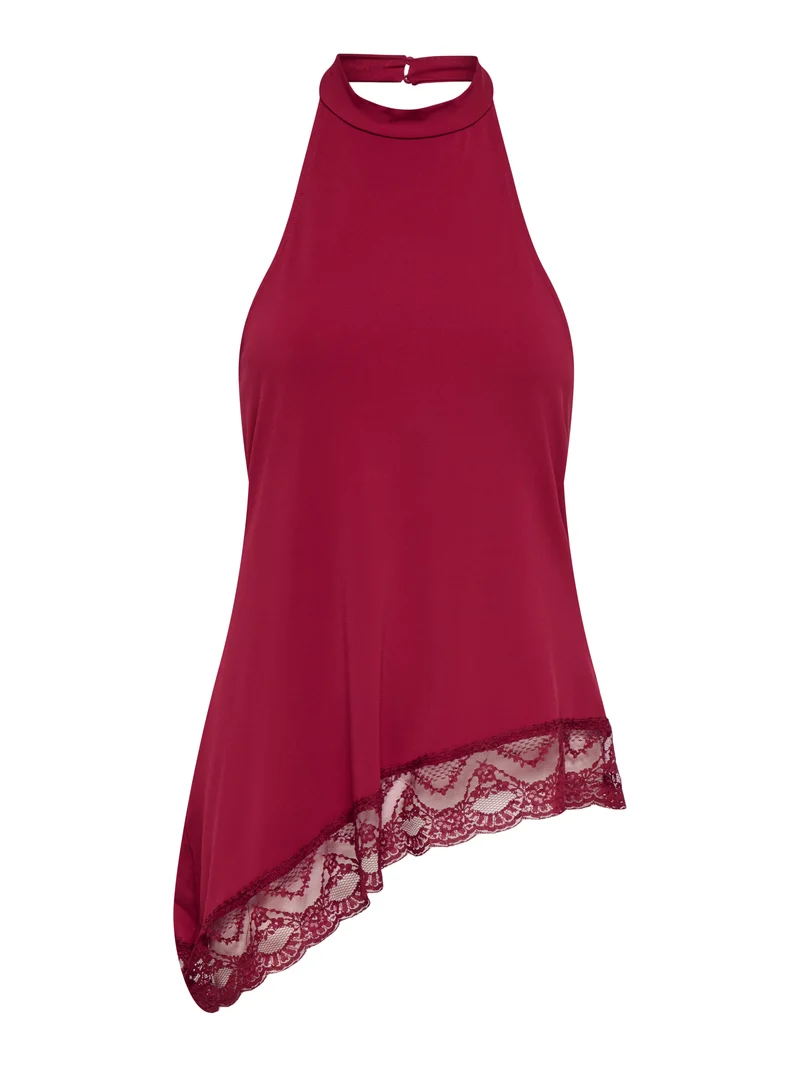 ONLARIA S/L HALTERNECK LACE TOP JRS