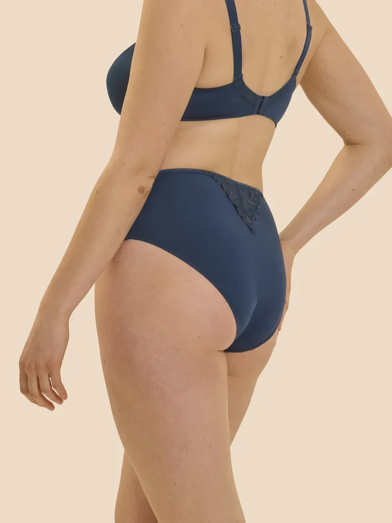 Simone Perele - Andora High Waist Slip Petrol Blue