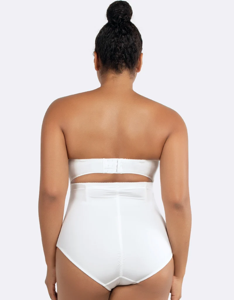 Parfait Elissa High Waist Brief Pearl White